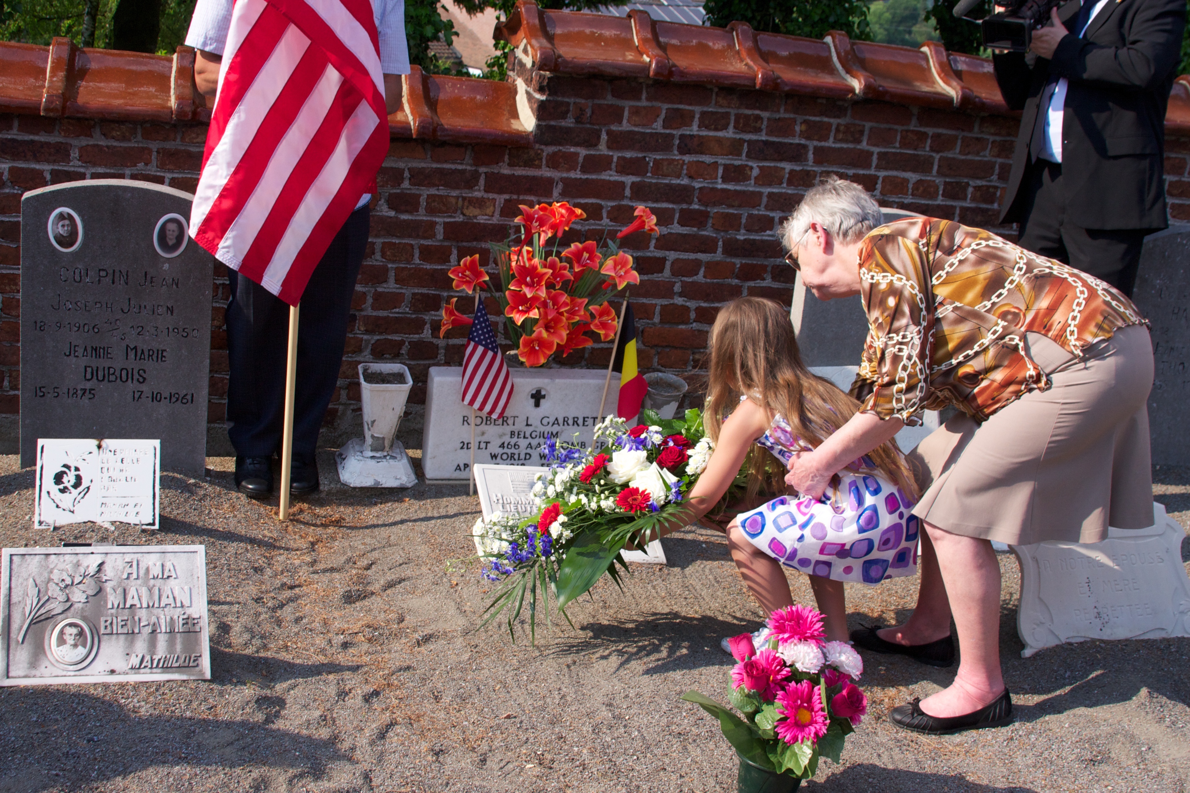 Honoring Bobby Garrett at Memorial Day 2012 Robert Garrett memorial day