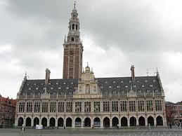 The University Library in Leuven is a monument to America's role in Belgium in World War I Leuven Library