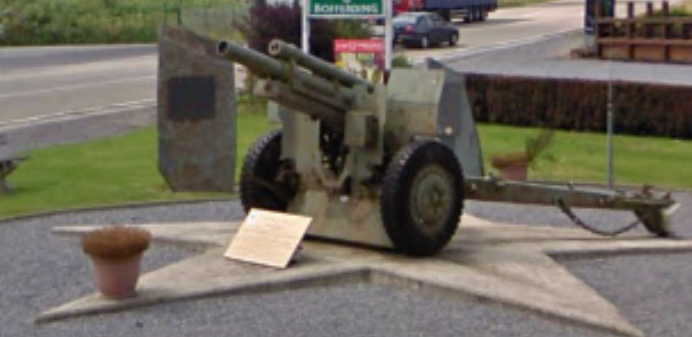 Monument at Parker's Crossroads Parker's Crossroads monument