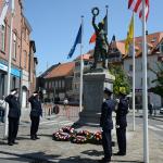 Waregem wreath-laying ceremony