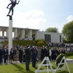 King's wreath presentation at the Henri-Chapelle Ceremony 2016 Henri-Chapelle ceremony 2016