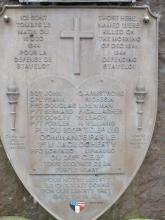 Photograph of the Monument to the 825th TD Bn on the Old Castle Road in Stavelot courtesy of Serge Lemaire Monument to the 825th TD Bn on the Old Castle Road in Stavelot