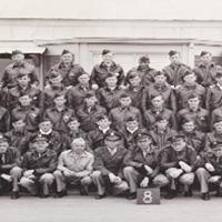 Sorensen at basic flight school