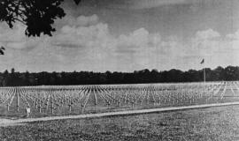 Ardennes American Cemetery in 1946
