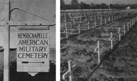 Henri-Chapelle Cemetery in 1946