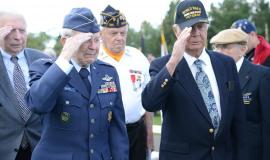 Veterans at Henri-Chapelle