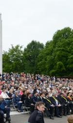 Ceremony at the Ardennes American Cemetery 2015 Ardennes ceremony 015
